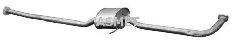 Передний глушитель, выпускная сист Asmet 13.004
