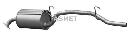 Задний. глушитель,выпускная сист. Asmet 13.020