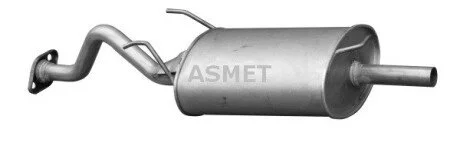 Задній. глушник,випускна сист. Asmet 13.022
