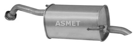 Задний. глушитель,выпускная сист. Asmet 14.030
