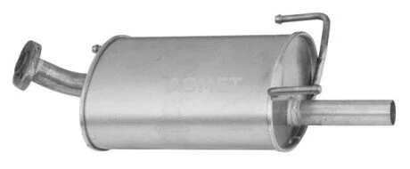 Задний. глушитель,выпускная сист. Asmet 14.032