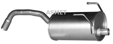 Задний. глушитель,выпускная сист. Asmet 16.059