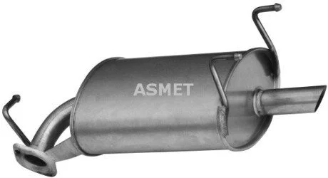 Задний. глушитель,выпускная сист. Asmet 20.017 (фото 1)