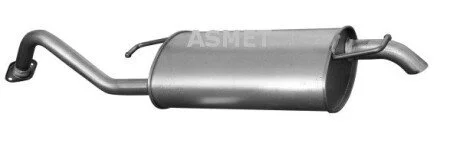 Задний. глушитель,выпускная сист. Asmet 20.037