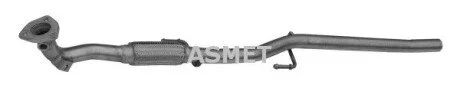 Передній глушник,випускна сист Asmet 21.032