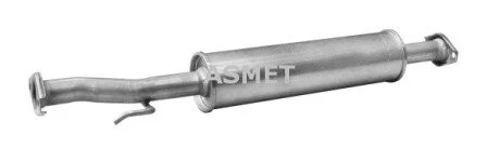 Передний глушитель, выпускная сист Asmet 24.066