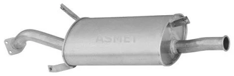 Задний. глушитель,выпускная сист. Asmet 26.002