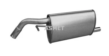 Задний. глушитель,выпускная сист. Asmet 26.017