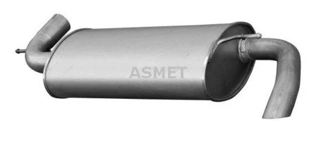 Задний. глушитель,выпускная сист. Asmet 30.014