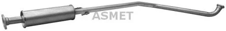 Центр. глушник,випускна сист. Asmet 31.002