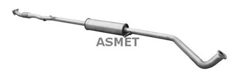 Центр. глушник,випускна сист. Asmet 31.005