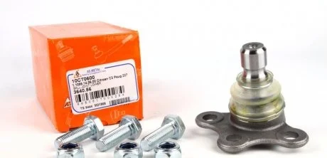 Опора шаровая Citroen C3 02- ASMETAL 10CT0600