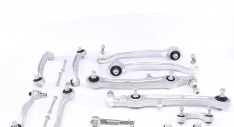 К-кт рычагов подвески перед. Audi A6 04-11 (полный к-кт) ASMETAL 13AU0204