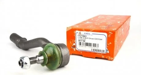 Наконечник рульової тяги Citroen C2/C3 02- Пр. ASMETAL 17CT0601