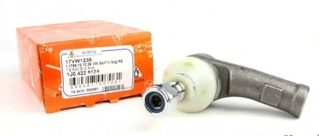 Наконечник рулевой тяги Audi A3/Golf IV/Octavia 96-05. ASMETAL 17VW1235