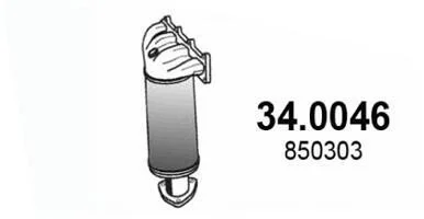 Катализатор ASSO 340046 (фото 1)