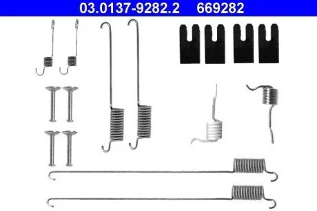 Монтажний комплект колодки ATE 03.0137-9282.2