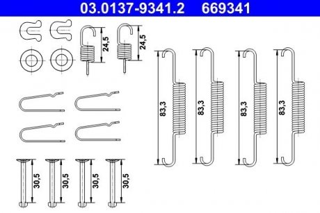 ZEST.MONT.SZCZКK HONDA CR-V III 2.4 09- ATE 03013793412