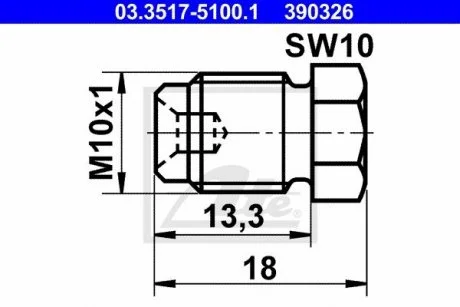 Элементы тормозной магистрали ATE 03.3517-5100.1
