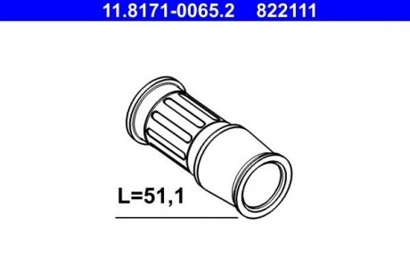 Демпферуюча втулка ATE 11817100652 (фото 1)