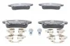 Комплект гальмівних колодок задн, NISSAN JUKE, RENAULT ARKANA I, CAPTUR II, ZOE 1.0-Electric 06.12- ATE 13046026512 (фото 2)