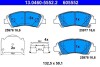 Brake Pad Set, disc brake ATE 13046055522 (фото 1)