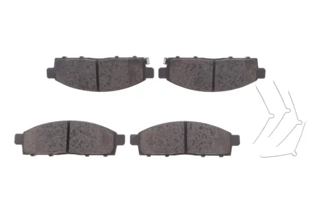 Комплект гальмівних колодок 13.0460-5570.2 ATE 13046055702