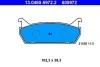 Гальмівні колодки дискові задні Mazda 323 , 6, Mx-5 I Suzuki Baleno 1.3-2.3 06.89-12.06 13.0460-5972.2