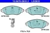 Тормозные колодки, дисковые 13.0470-2633.2
