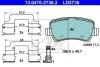Тормозные колодки, дисковые ATE 13.0470-2736.2 (фото 1)