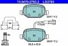 Brake pad set ATE 13047027632 (фото 1)