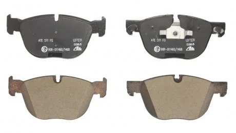 Тормозные колодки Ceramic ATE 13.0470-7231.2