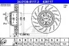 Тормозной диск двухсекционный ATE 24.0136-0117.2 (фото 1)
