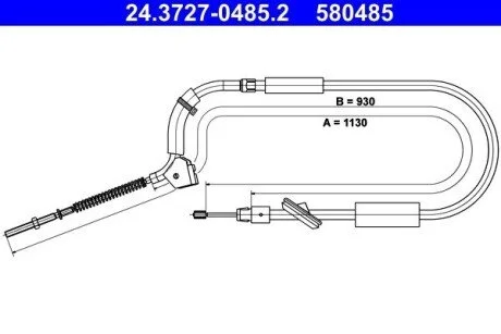 Автозапчасть ATE 24372704852