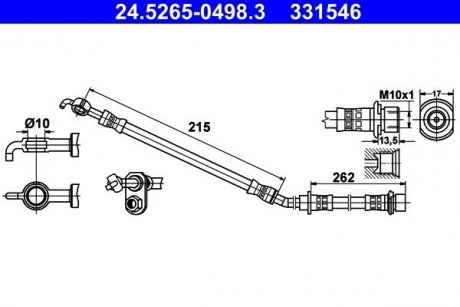 Автозапчасть ATE 24526504983