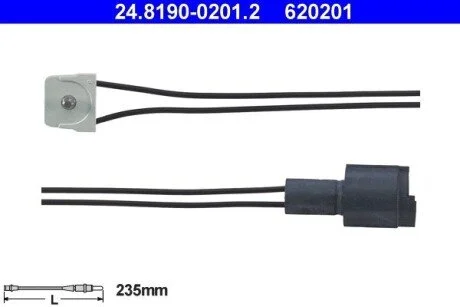 Датчик износа ATE 24819002012