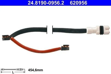 Датчик зносу гальмівних колодок(дискових) ATE 24819009562