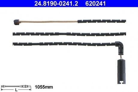 Датчик зносу гальмівних колодок ATE 620241