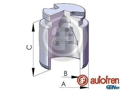Поршень суппорта, MAZDA 323 II/III 80-/626 III 87- (30x41mm) AUTOFREN D025115