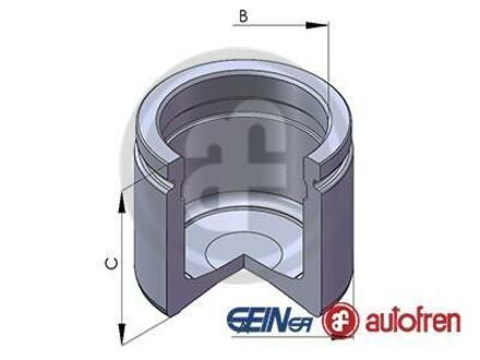 Поршень суппорта, FORD Maverick 01-/MAZDA Tribute 00- (60x55mm) AUTOFREN D025209 (фото 1)