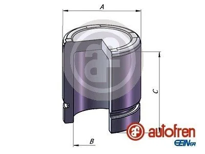 Поршень супорта, Kia Sorento/Carnival 02- (43x47mm) AUTOFREN D025357