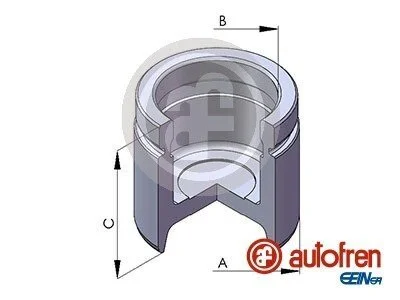 Поршень суппорта, MB M-class (W166) 11- (d=44mm) AUTOFREN D025375