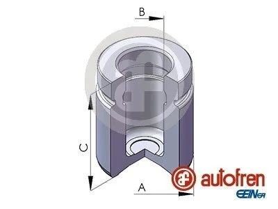 Поршень супорта, BMW 5 (E60)/6 (E63)/7 (E65/E66/E67) 01-10 (42x56mm) AUTOFREN D025551