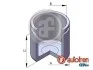 Поршень переднього супорта D02555