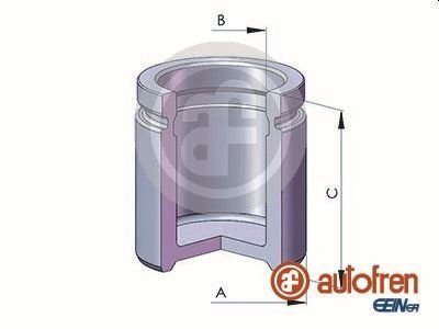 Поршень суппорта, BMW 5 (E39/E60)/6 (E64) 96-10 (42x52mm) AUTOFREN D025728