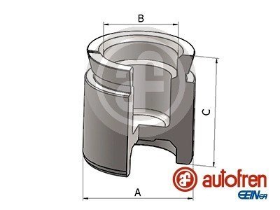 Поршень супорта (переднього) Audi 100 91-94 (49x60mm) (Ate) AUTOFREN D025861