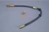 Шланг гальмiвний передній лв/пр 555mm Seat Cordoba/ Ibiza 02-09 Skoda Fabia/ Roomster 00- VW Fox/ Polo 99- AUTOMEGA 120025810 (фото 1)