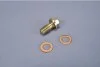 Шланг гальмiвний передній лв/пр 555mm Seat Cordoba/ Ibiza 02-09 Skoda Fabia/ Roomster 00- VW Fox/ Polo 99- AUTOMEGA 120025810 (фото 2)