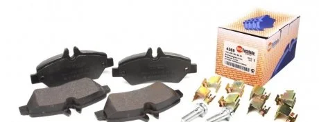 Колодки гальмівні (задні) MB Sprinter 209-319 CDI/VW Crafter 30-35 06- AUTOTECHTEILE 100 4269