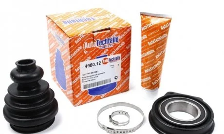 Пыльник шруса (внутренний) VW T5 1.9TDI 03-(к-кт) (с подшипником) AUTOTECHTEILE 349 8012